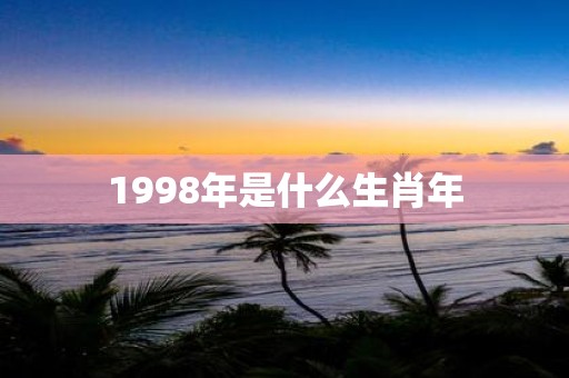 1998年是什么生肖年