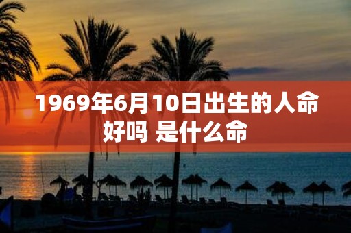 1969年6月10日出生的人命好吗 是什么命