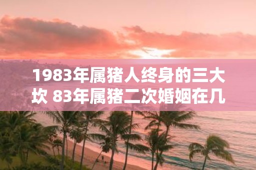 1983年属猪人终身的三大坎 83年属猪二次婚姻在几岁