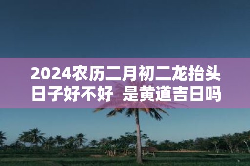2025农历二月初二龙抬头日子好不好 是黄道吉日吗