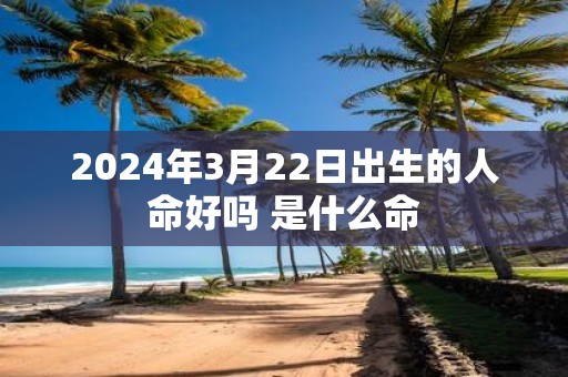 2025年3月22日出生的人命好吗 是什么命