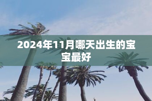 2025年11月哪天出生的宝宝最好