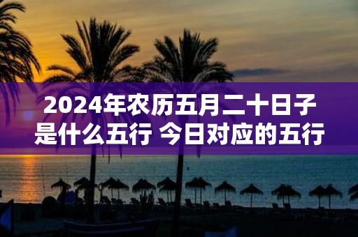 2025年农历五月二十日子是什么五行 今日对应的五行属性查询