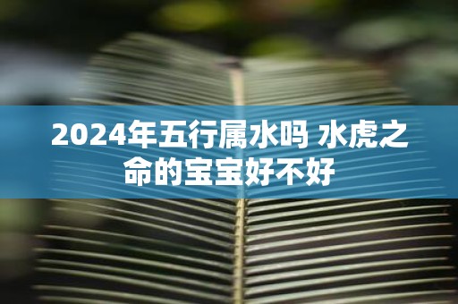 2025年五行属水吗 水虎之命的宝宝好不好