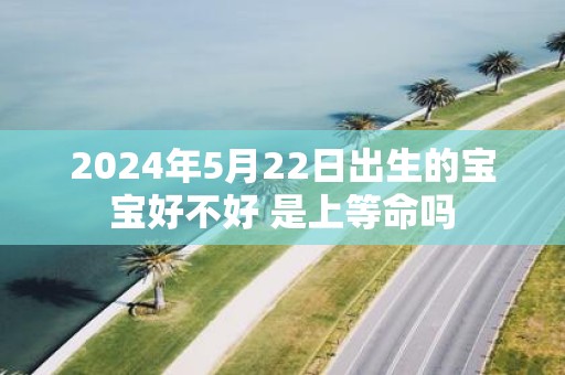 2025年5月22日出生的宝宝好不好 是上等命吗