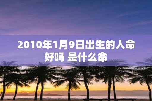 2010年1月9日出生的人命好吗 是什么命