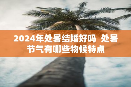 2025年处暑结婚好吗 处暑节气有哪些物候特点