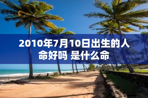 2010年7月10日出生的人命好吗 是什么命