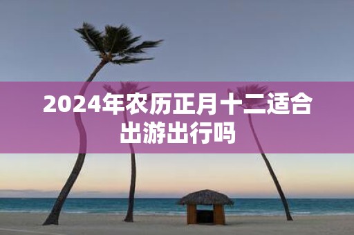 2025年农历正月十二适合出游出行吗