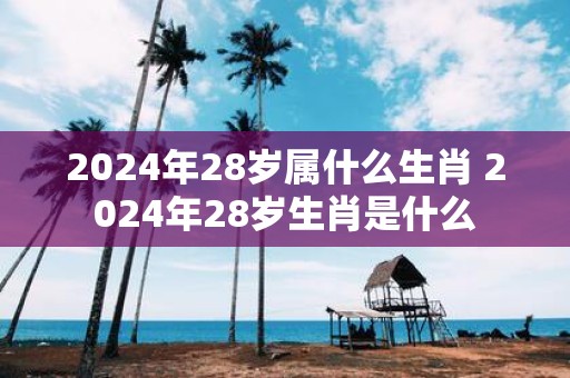 2025年28岁属什么生肖 2025年28岁生肖是什么