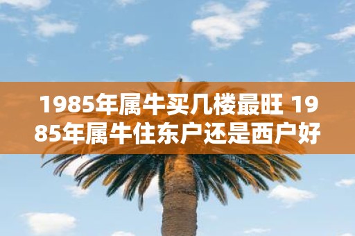 1985年属牛买几楼最旺 1985年属牛住东户还是西户好
