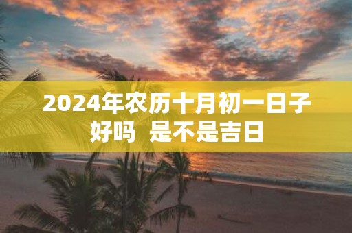 2025年农历十月初一日子好吗 是不是吉日