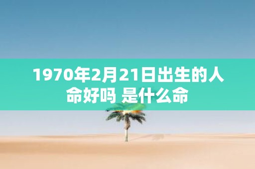 1970年2月21日出生的人命好吗 是什么命