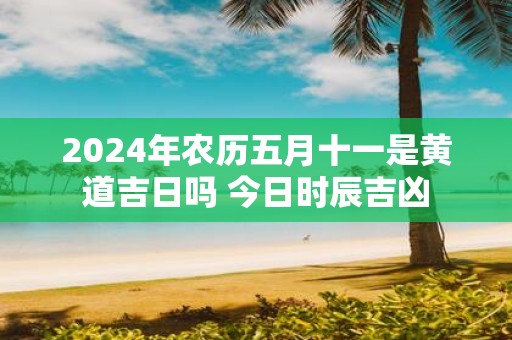 2025年农历五月十一是黄道吉日吗 今日时辰吉凶