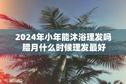 2025年小年能沐浴理发吗 腊月什么时候理发最好