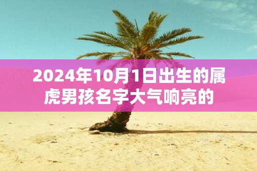 2025年10月1日出生的属虎男孩名字大气响亮的