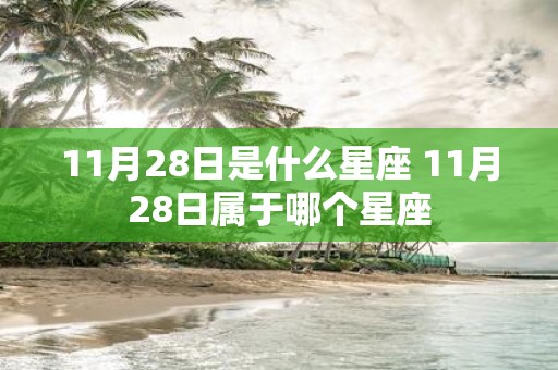 11月28日是什么星座 11月28日属于哪个星座