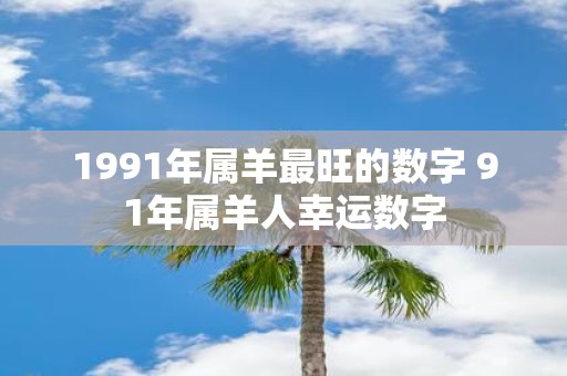 1991年属羊最旺的数字 91年属羊人幸运数字