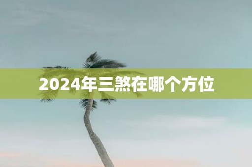 2025年三煞在哪个方位