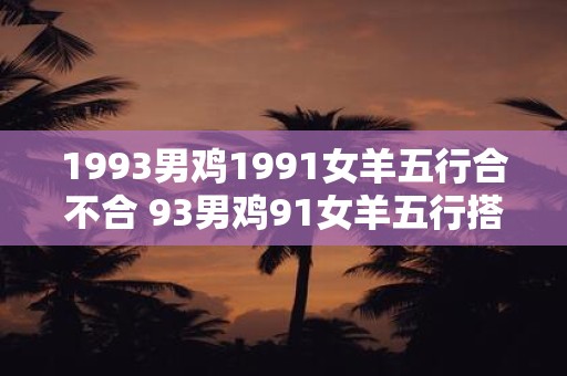 1993男鸡1991女羊五行合不合 93男鸡91女羊五行搭配成吗
