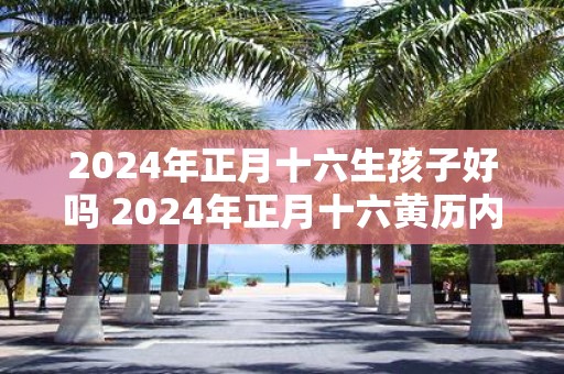 2025年正月十六生孩子好吗 2025年正月十六黄历内容