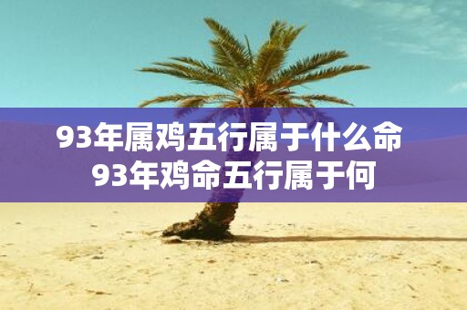 93年属鸡五行属于什么命 93年鸡命五行属于何