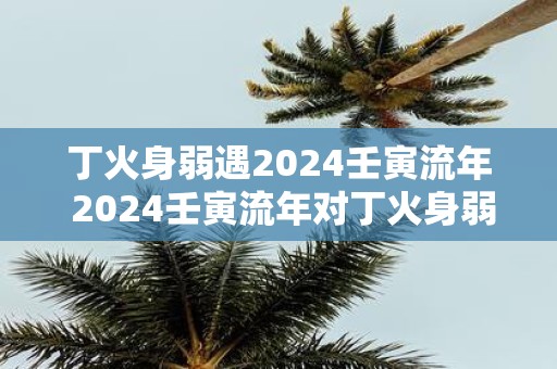 丁火身弱遇2025壬寅流年 2025壬寅流年对丁火身弱的影响如何