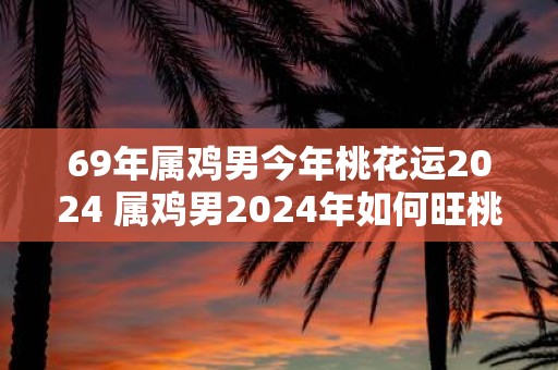 69年属鸡男今年桃花运2025 属鸡男2025年如何旺桃花