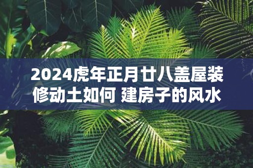 2025虎年正月廿八盖屋装修动土如何 建房子的风水