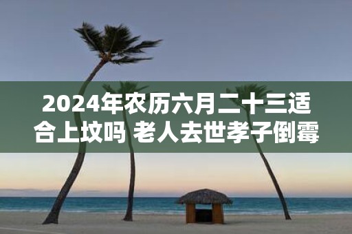 2025年农历六月二十三适合上坟吗 老人去世孝子倒霉三年