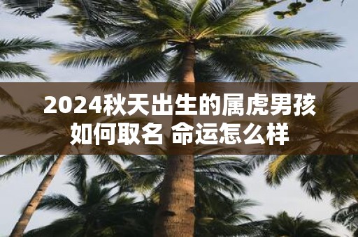 2025秋天出生的属虎男孩如何取名 命运怎么样