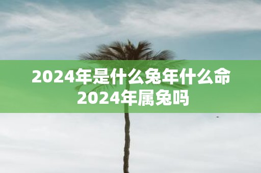 2025年是什么蛇年什么命 2025年属兔吗