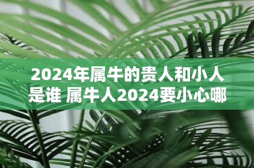 2025年属牛的贵人和小人是谁 属牛人2025要小心哪些人