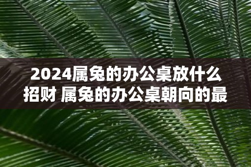 2025属兔的办公桌放什么招财 属兔的办公桌朝向的最佳方位