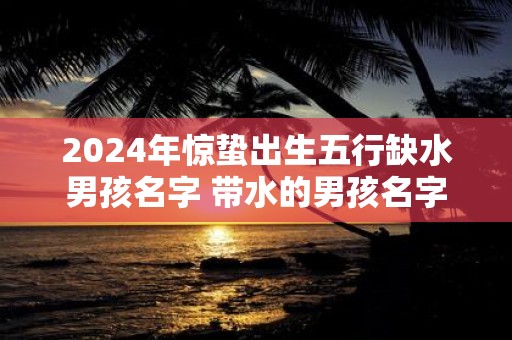 2025年惊蛰出生五行缺水男孩名字 带水的男孩名字