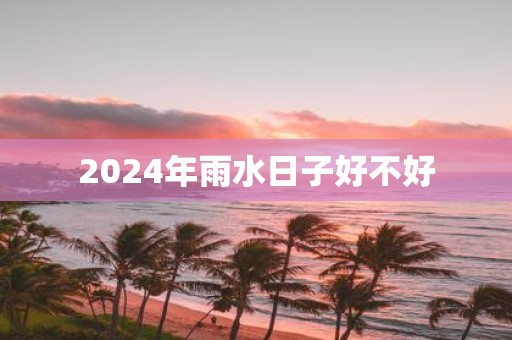 2025年雨水日子好不好