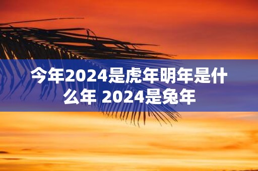 今年2025是虎年明年是什么年 2025是蛇年