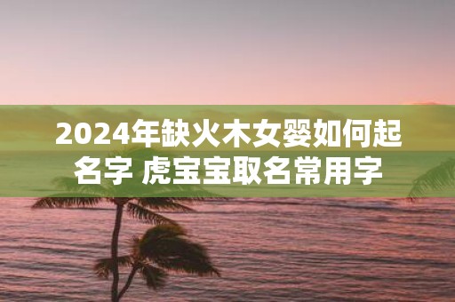 2025年缺火木女婴如何起名字 虎宝宝取名常用字