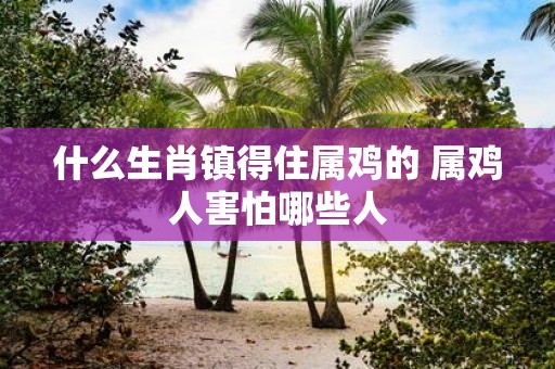 什么生肖镇得住属鸡的 属鸡人害怕哪些人