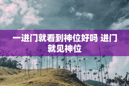 一进门就看到神位好吗 进门就见神位