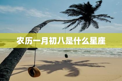 农历一月初八是什么星座