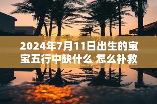 2025年7月11日出生的宝宝五行中缺什么 怎么补救
