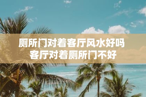 厕所门对着客厅风水好吗 客厅对着厕所门不好