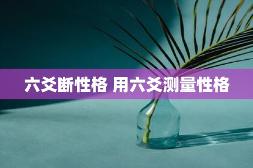 六爻断性格 用六爻测量性格