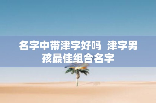 名字中带津字好吗 津字男孩最佳组合名字