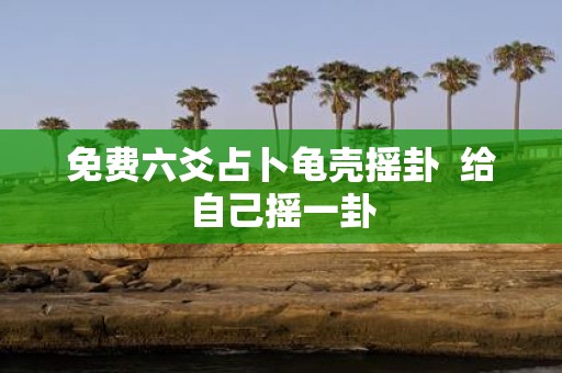 免费六爻占卜龟壳摇卦 给自己摇一卦