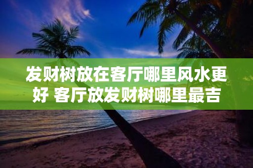 发财树放在客厅哪里风水更好 客厅放发财树哪里最吉
