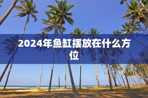 2025年鱼缸摆放在什么方位