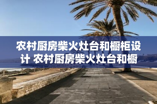 农村厨房柴火灶台和橱柜设计 农村厨房柴火灶台和橱柜如何设计