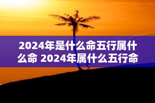 2025年是什么命五行属什么命 2025年属什么五行命